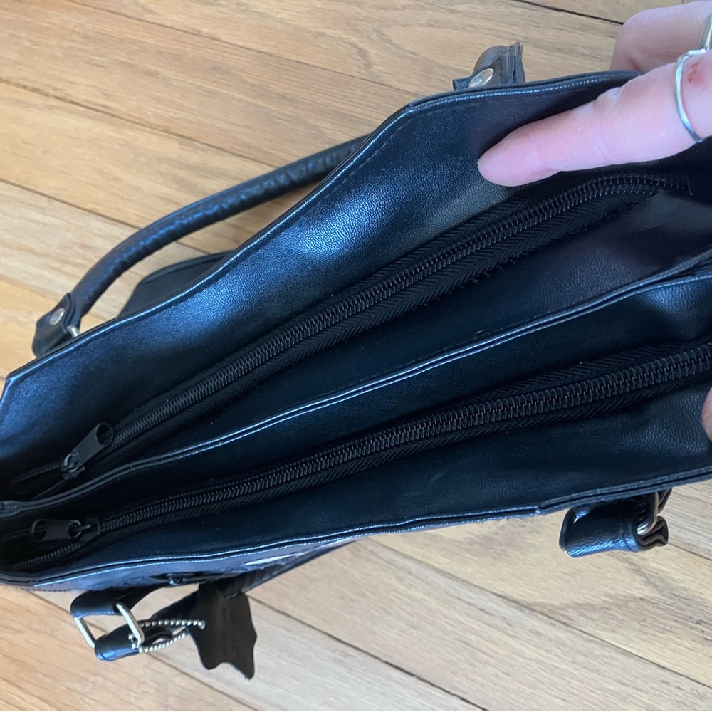 Patchwork Leather Handbag - image 5